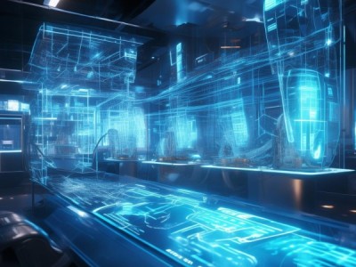 视觉蓝色科技，创新的视觉与科技完美融合