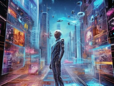 科技海报，未来科技的视觉盛宴