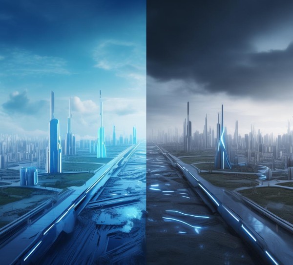 蓝色科技，未来科技的双刃剑