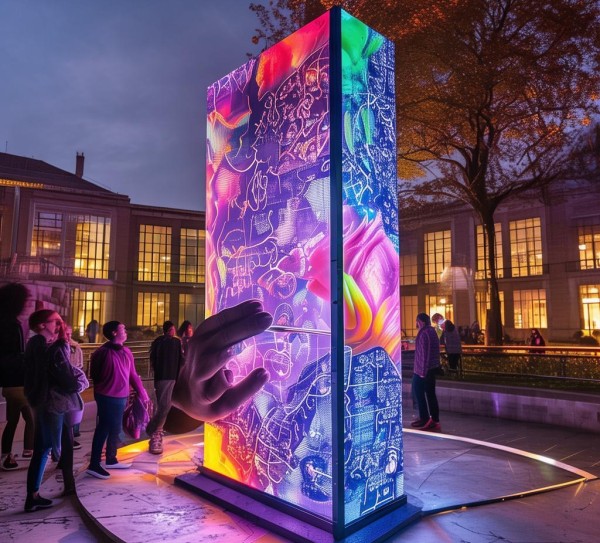 艺术与科技的交融，走进校园绽放艺术之花